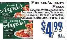Trade Fair Supermarket Michael Angelo's Meals offer