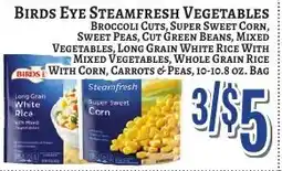 Trade Fair Supermarket Birds Eye Steamfresh Vegetables offer