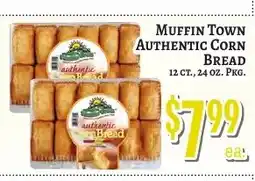 Trade Fair Supermarket Muffin Town Authentic Corn Bread offer