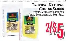 Trade Fair Supermarket Tropical Natural Cheese Slices offer