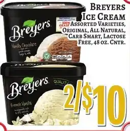 Trade Fair Supermarket Breyers ice cream offer
