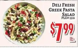 Trade Fair Supermarket Deli Fresh Greek Pasta Salad offer