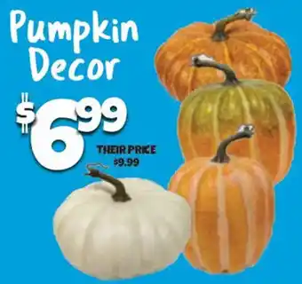 Pumpkin Decor
