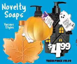 Big Lots Novelty Soaps offer
