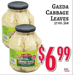 Trade Fair Supermarket Gazda cabbage leaves offer