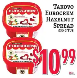 Trade Fair Supermarket Eurocrem hazelnut spread offer