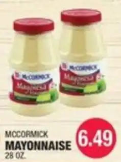 Carnicerias Jimenez McCormick mayonnaise offer