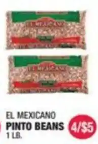 Carnicerias Jimenez El mexicano pinto beans offer