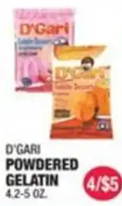 Carnicerias Jimenez D'Gari powdered gelatin offer