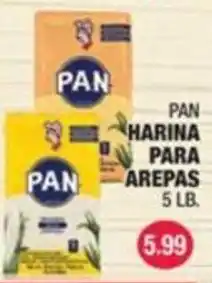 Pan harina para arepas
