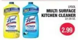 Carnicerias Jimenez Lysol multi surface kitchen cleaner offer
