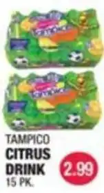 Carnicerias Jimenez Tampico citrus drink offer