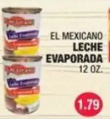 Carnicerias Jimenez El mexicano leche evaporada offer
