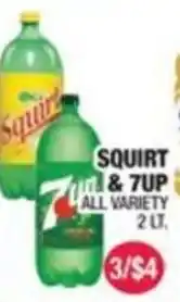 Carnicerias Jimenez Squirt & 7up All Variety offer