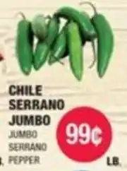 Carnicerias Jimenez Chile Serrano Jumbo offer