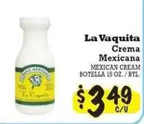 La Michoacana La Vaquita Mexican Cream offer