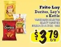La Michoacana Frito Lay Doritos, Lay's or Kettle offer