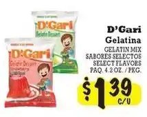 La Michoacana D'Gari Gelatina offer