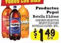 La Michoacana Pepsi Select Flavors offer