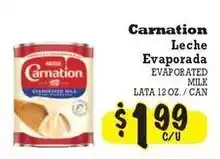 La Michoacana Carnation evaporated milk offer