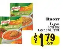 La Michoacana Knorr Sopas Soup Mix offer