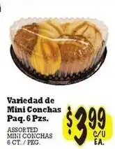 La Michoacana Assorted Mini Conchas offer