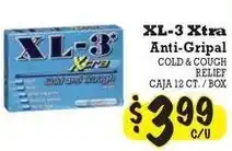 La Michoacana XL-3 Xtra Anti-Gripal Cold & Cough Relief offer
