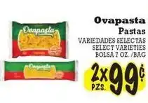La Michoacana Ovapasta Pastas offer