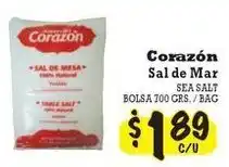 La Michoacana Corazon sea salt offer