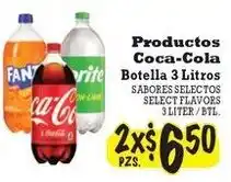 La Michoacana Coca-Cola Products offer