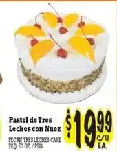 La Michoacana Pecan tres leches cake offer
