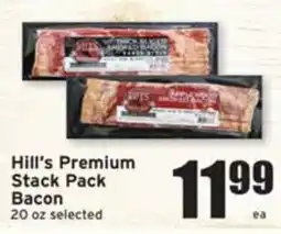 Ray's Food Hill's Premium Stack Pack Bacon offer