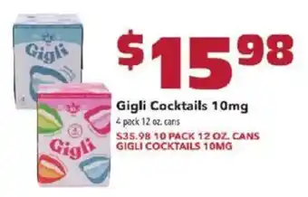 Gigli Cocktails 10mg