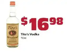 Coborn's Tito's Vodka offer