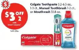 Family Dollar Colgate toothpaste offer