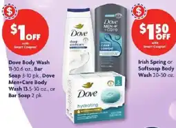 Family Dollar Dove Body Wash offer