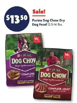 Family Dollar Purina dog chow dry dog food offer