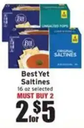 Ray's Food Best Yet Saltines offer