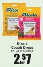 Ray's Food Ricola Cough Drops offer