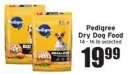 Ray's Food Pedigree Dry Dog Food offer