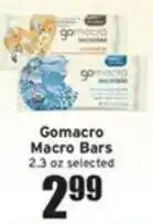 Ray's Food Gomacro Macro Bars offer