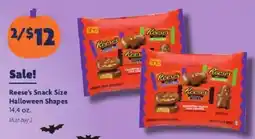 Family Dollar Reese's Snack Size Halloween Shapes offer