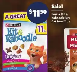 Family Dollar Purina Kit & Kaboodle Dry Cat Food offer