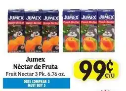 La Michoacana Jumex Fruit Nectar offer