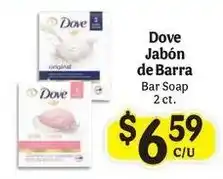 La Michoacana Dove bar soap offer