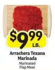 La Michoacana Arrachera Texana Marinada offer