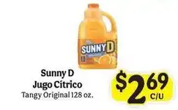 La Michoacana Sunny D Jugo Citrico offer