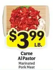 La Michoacana Carne Al Pastor Marinated Pork Meat offer