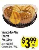 La Michoacana Assorted Mini Conchas offer