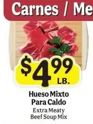La Michoacana Hueso Mixto Para Caldo offer